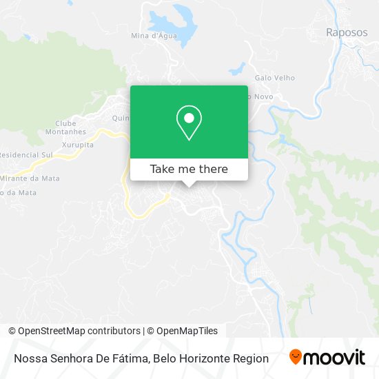 Nossa Senhora De Fátima map