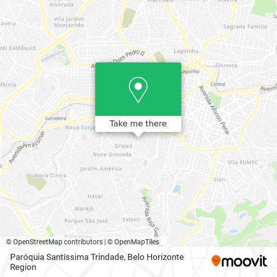 Paróquia Santíssima Trindade map