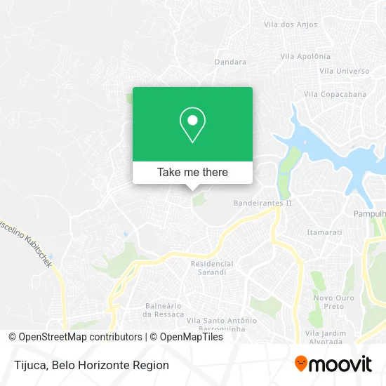 Tijuca map