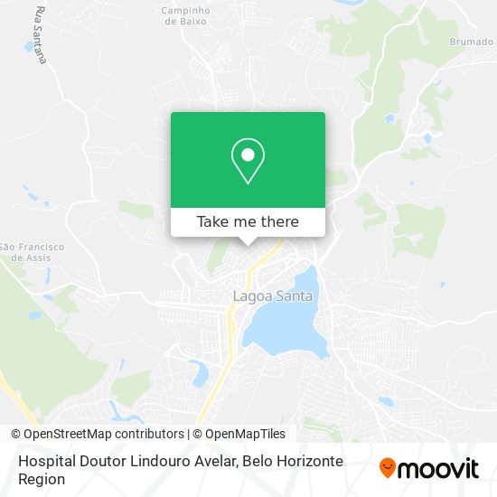 Hospital Doutor Lindouro Avelar map