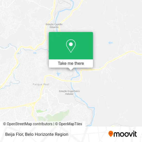 Beija Flor map