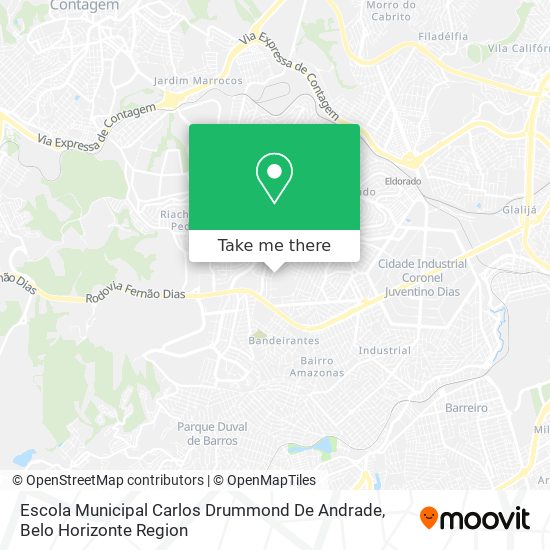 Escola Municipal Carlos Drummond De Andrade map