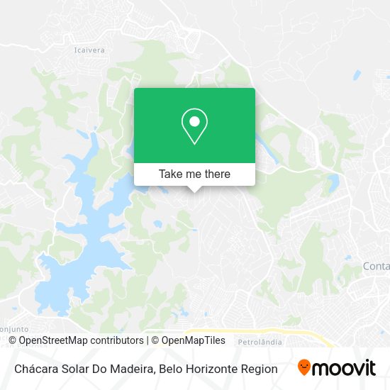 Chácara Solar Do Madeira map