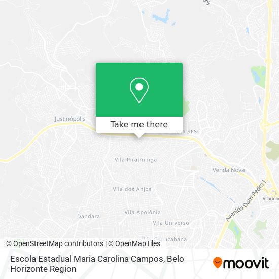 Escola Estadual Maria Carolina Campos map