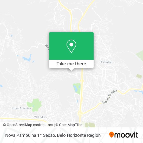 Nova Pampulha 1ª Seção map
