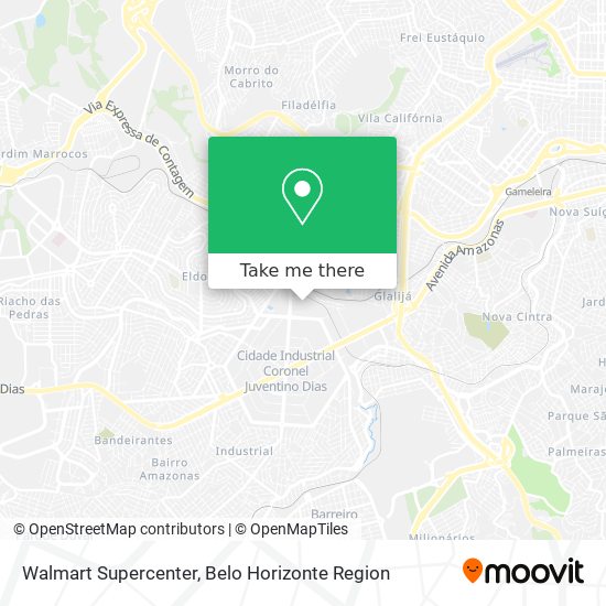 Mapa Walmart Supercenter