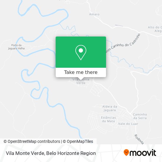 Vila Monte Verde map