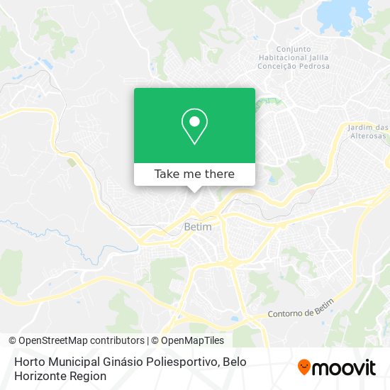 Horto Municipal Ginásio Poliesportivo map