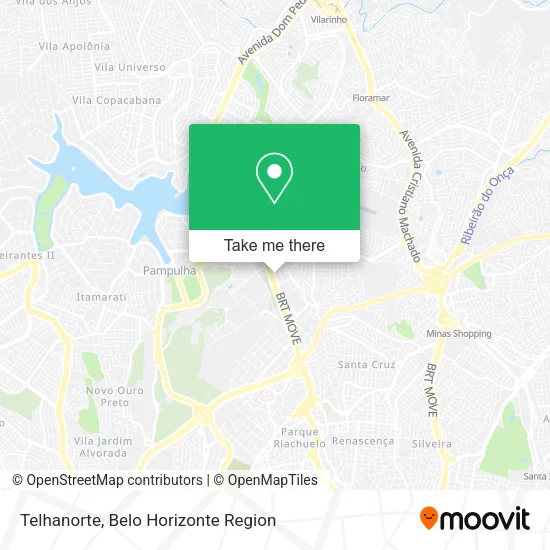 Telhanorte map