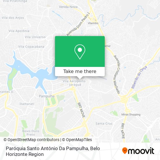 Paróquia Santo Antônio Da Pampulha map