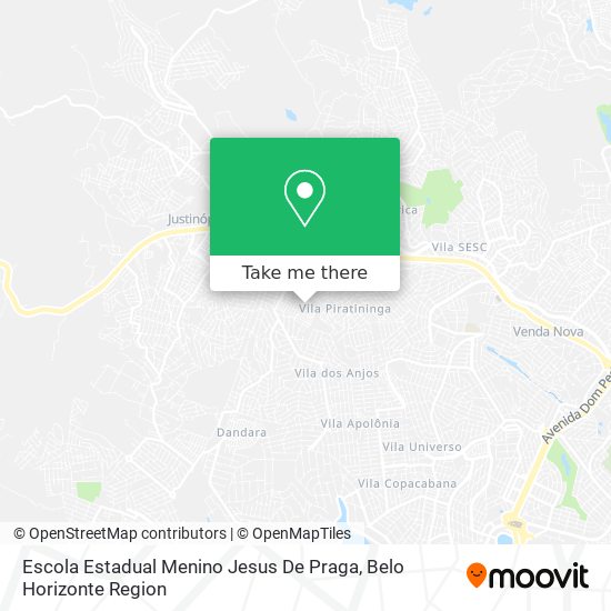 Escola Estadual Menino Jesus De Praga map