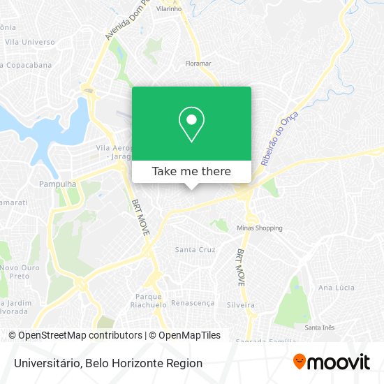 Universitário map