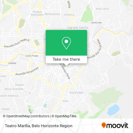 Mapa Teatro Marília