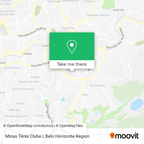 Minas Tênis Clube I map