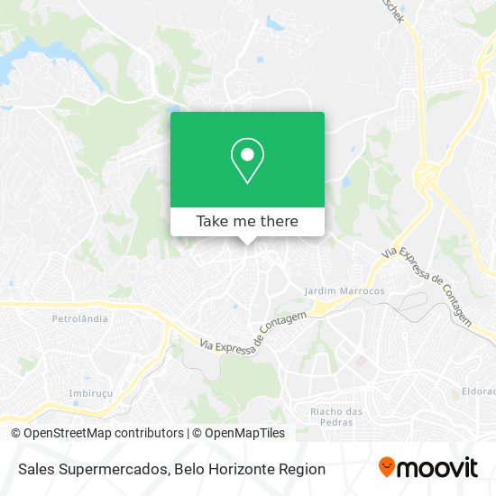 Sales Supermercados map