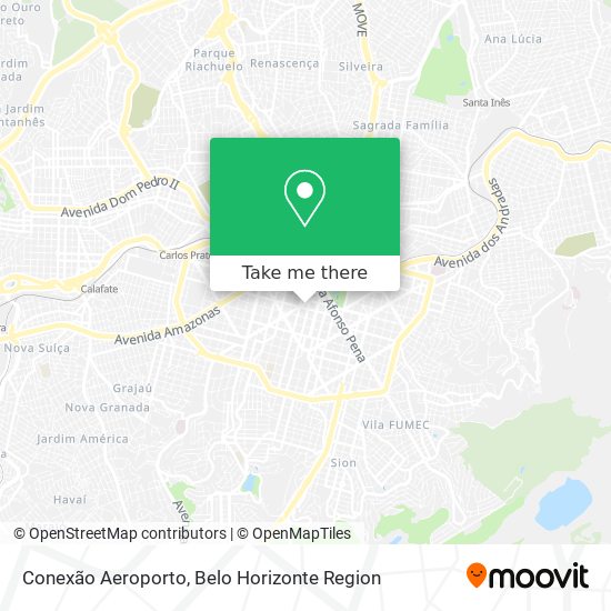 Conexão Aeroporto map