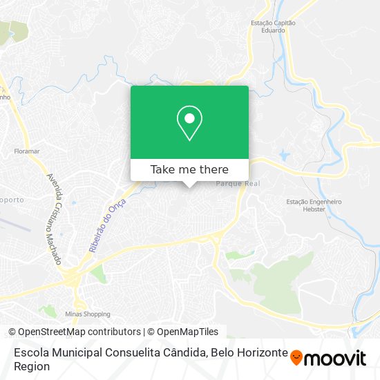 Mapa Escola Municipal Consuelita Cândida