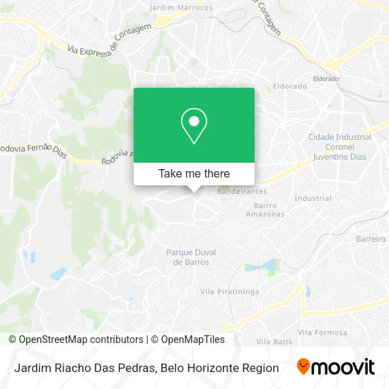 Jardim Riacho Das Pedras map
