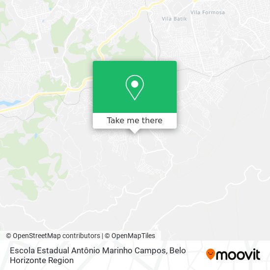 Escola Estadual Antônio Marinho Campos map