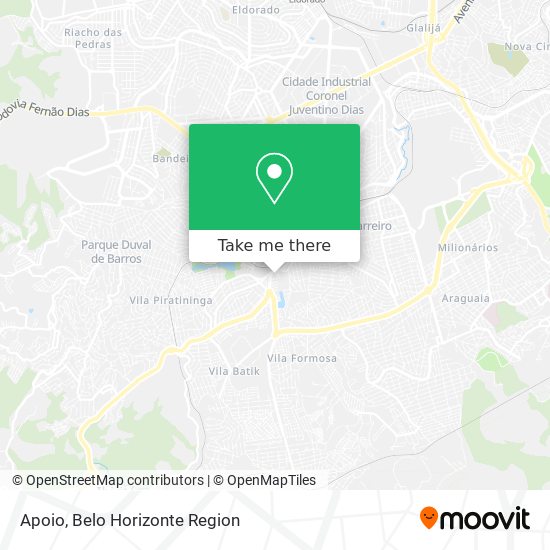 Apoio map