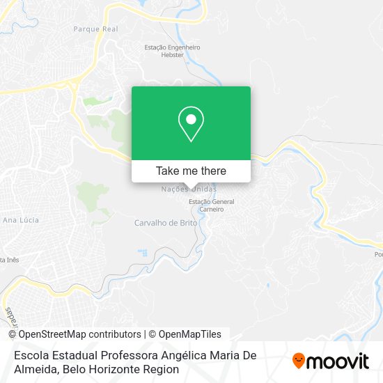 Escola Estadual Professora Angélica Maria De Almeida map