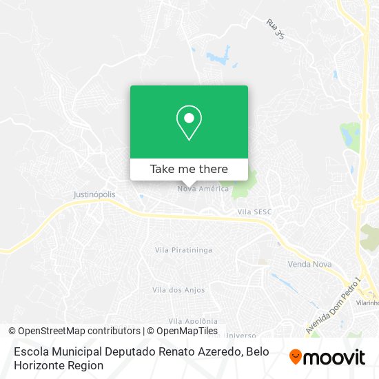 Escola Municipal Deputado Renato Azeredo map