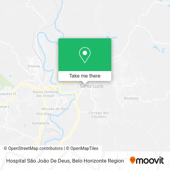 Hospital São João De Deus map