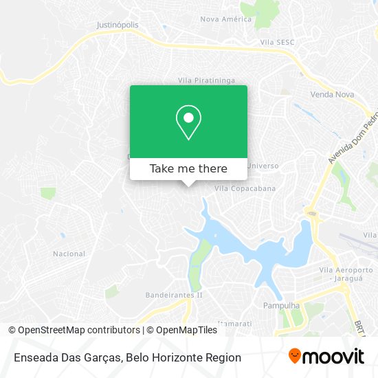 Enseada Das Garças map