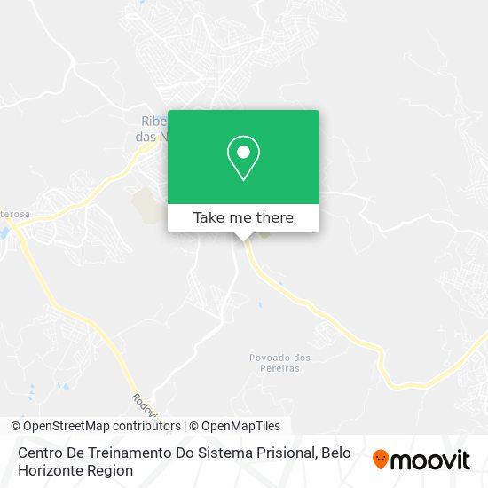 Centro De Treinamento Do Sistema Prisional map