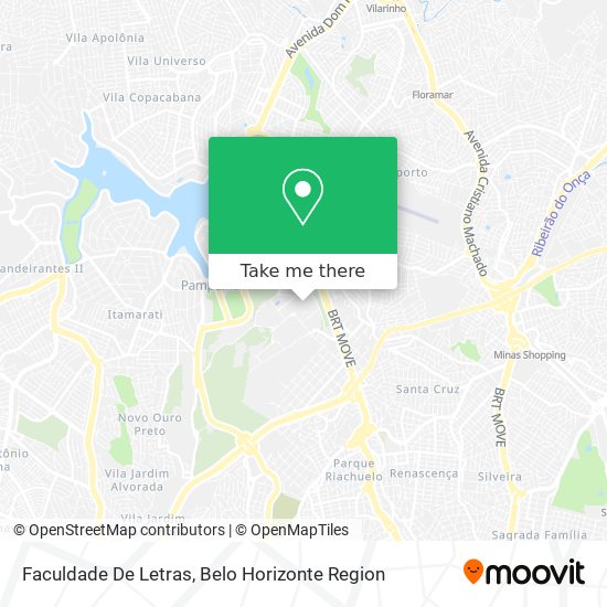 Faculdade De Letras map