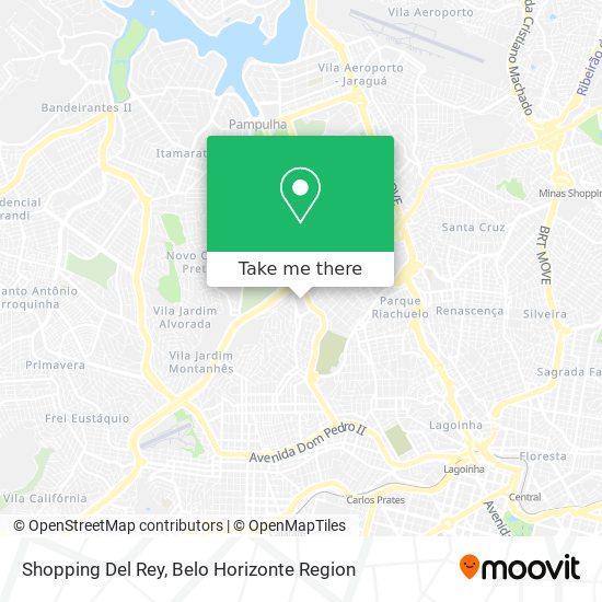 Shopping Del Rey map