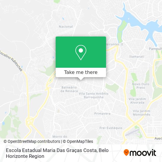 Escola Estadual Maria Das Graças Costa map