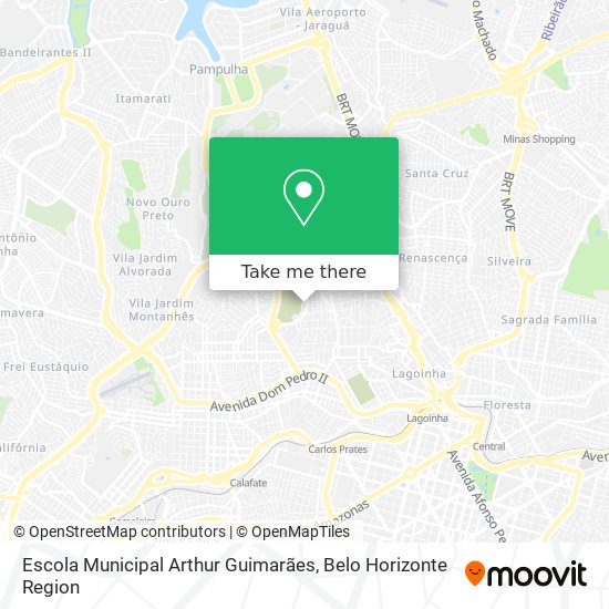 Escola Municipal Arthur Guimarães map