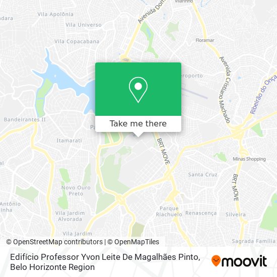 Edifício Professor Yvon Leite De Magalhães Pinto map