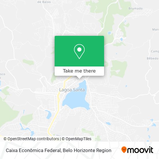 Caixa Econômica Federal map