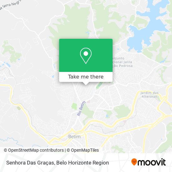 Senhora Das Graças map