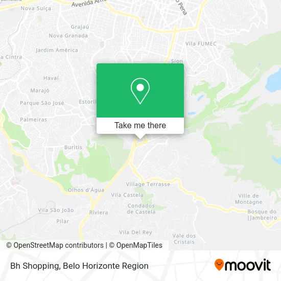 Bh Shopping map