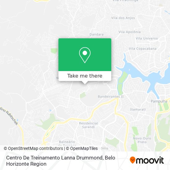 Centro De Treinamento Lanna Drummond map