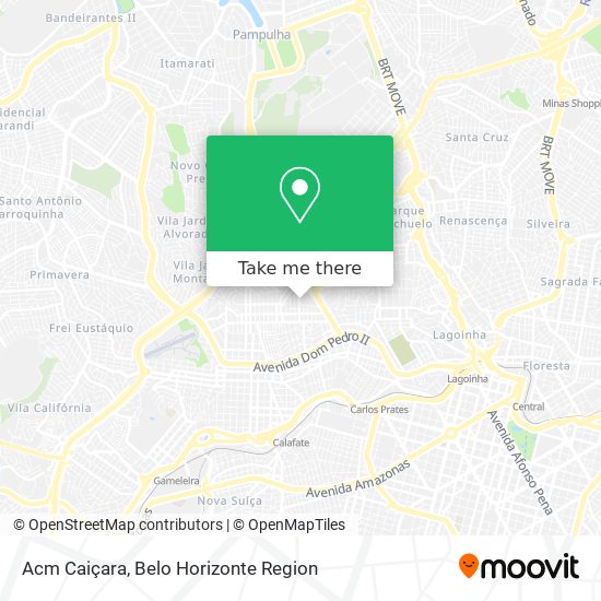 Acm Caiçara map