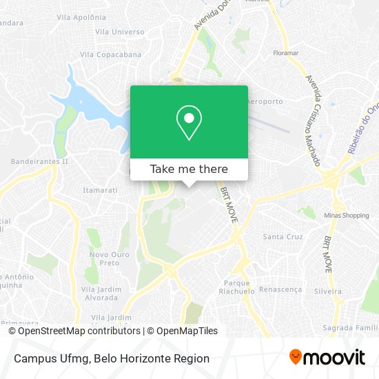 Campus Ufmg map