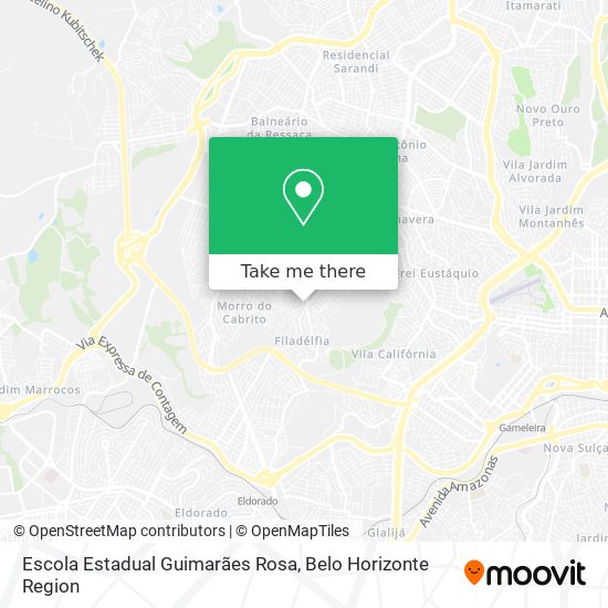 Escola Estadual Guimarães Rosa map