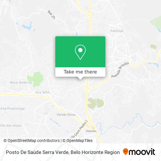 Posto De Saúde Serra Verde map