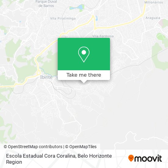 Escola Estadual Cora Coralina map