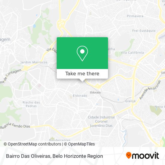 Bairro Das Oliveiras map