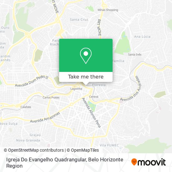 Igreja Do Evangelho Quadrangular map