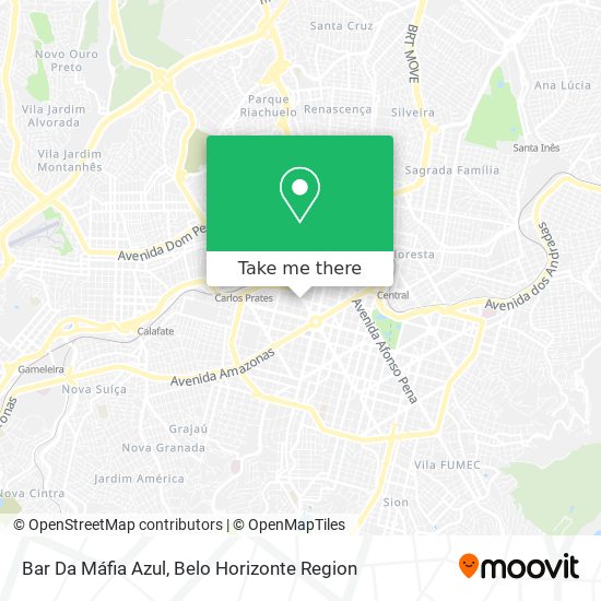 Bar Da Máfia Azul map
