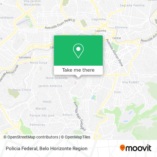 Polícia Federal map