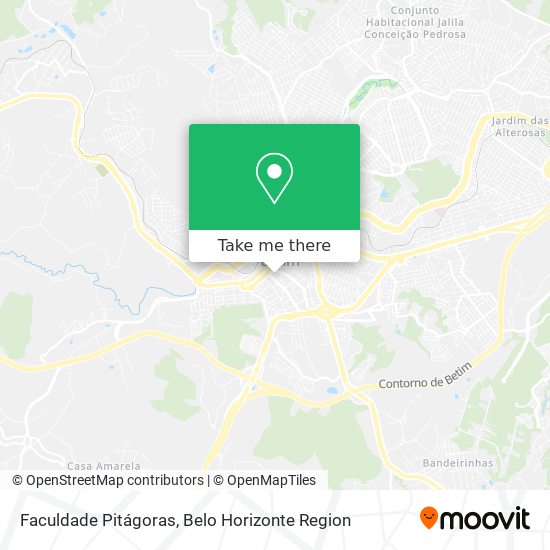 Faculdade Pitágoras map