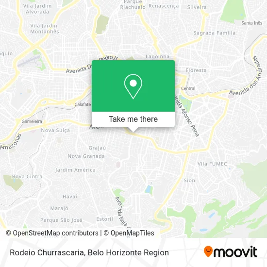 Rodeio Churrascaria map