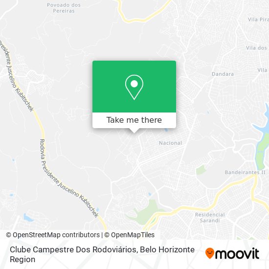 Clube Campestre Dos Rodoviários map